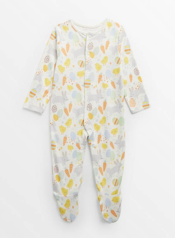 Easter Print Sleepsuit Up to 3 mths